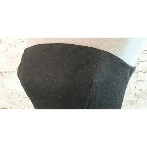 Spiegel Pointe Knit Women's Dress Strapless NWT Gray Signature Sleeveless 14 - Picture 3 of 7